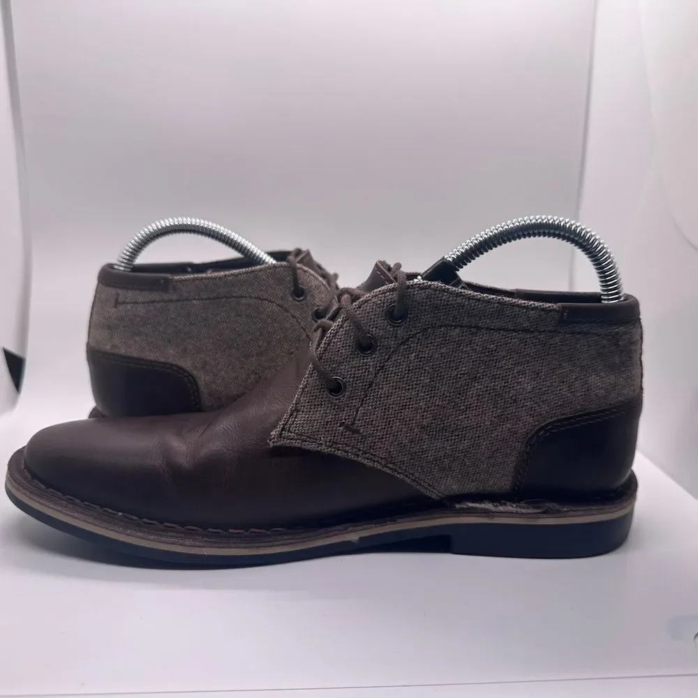 Steve Madden‎ Brown Chukka P-Iconik Boots size 7 Pre Owned